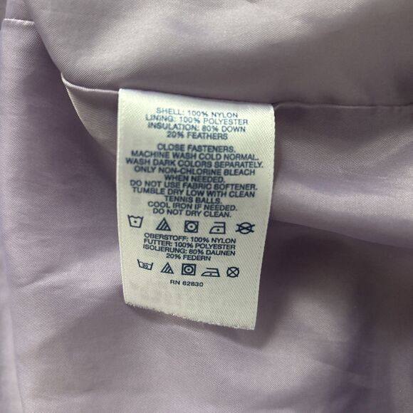 Lands End Winter Purple Jacket Youth Size 16 - Picture 8 of 8